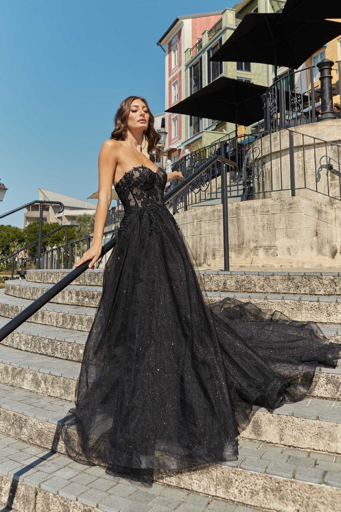 Sumnus Black Sexy Mermaid Prom Dresses One Shoulder Leg Split Corset  Sweetheart Evening Party Gowns With Train Pageant Gown 2023 - Prom Dresses  - AliExpress